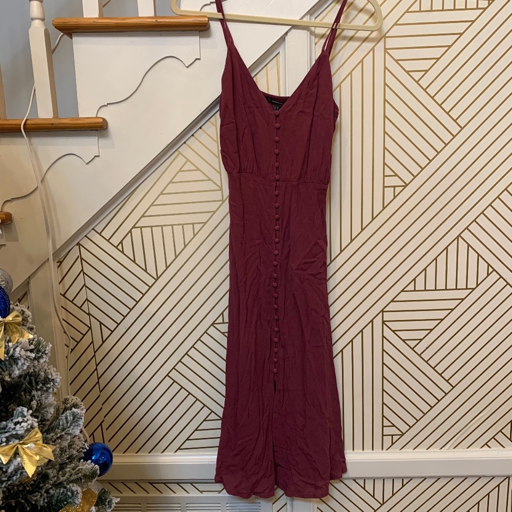 Forever 21 Button Down Midi Dress